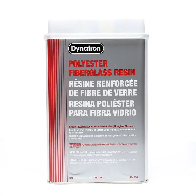 3M Dynatron Fiberglass Resin, 694, 1 Gallon (US) Can, Quantity: 4, 7000125054