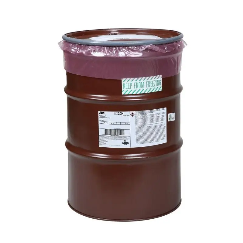3M Fastbond Contact Adhesive 30H Green, 55 gal (52) Open Head Drum Poly Liner, Quantity: 52, 7010329778
