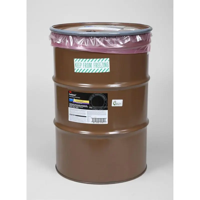 3M Fastbond Contact Adhesive 30NF Neutral, 55 gal Open Head Drum, Quantity: 52, 7000121382