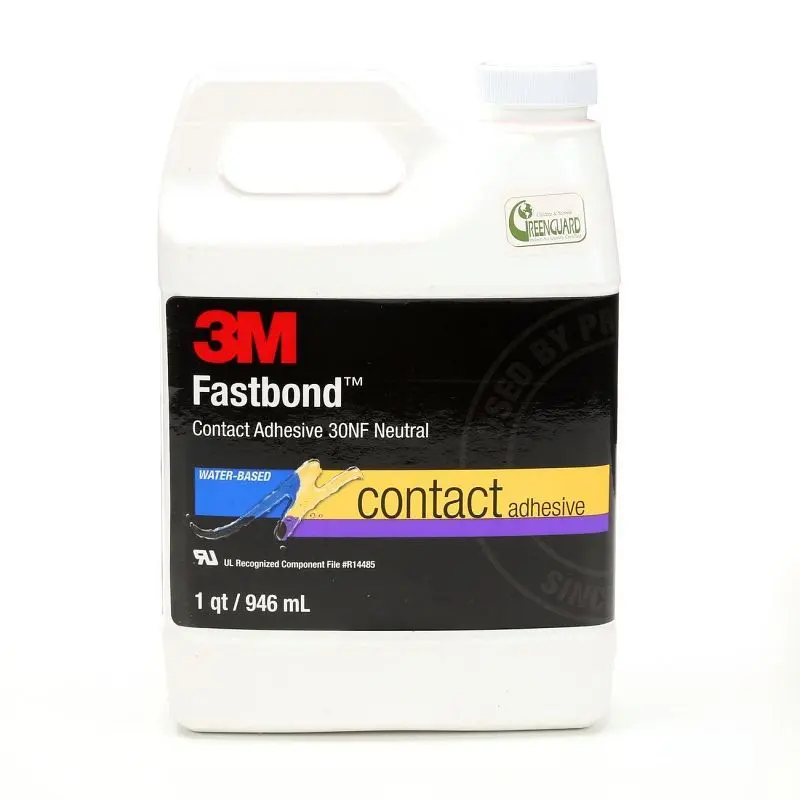 3M Fastbond Contact Adhesive 30NF Neutral, 1 qt, Quantity: 12, 7000046567