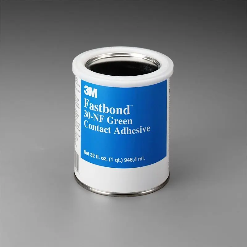 3M Fastbond Contact Adhesive 30NF Sage, 1 qt, Quantity: 12, 7100017732