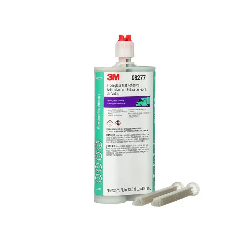 3M Fiberglass Matting Adhesive, 08277, 400 mL, Quantity: 6, 7000119846