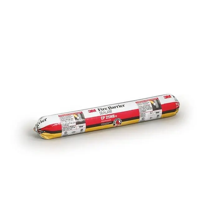 3M Fire Barrier Caulk CP 25WB+, 20 fl. oz., Sausage, Quantity: 10, 7000145569