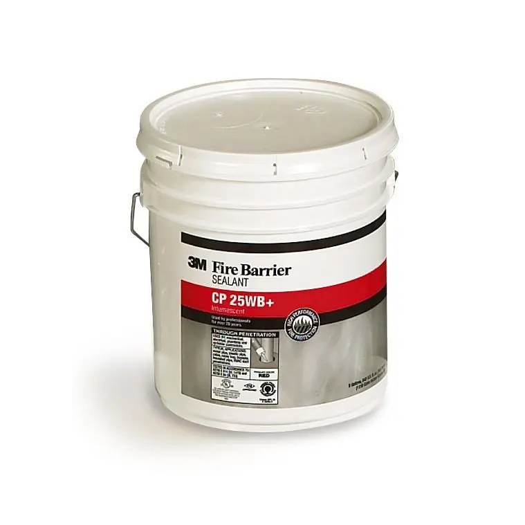 3M Fire Barrier Polyurethane Sealant CP 25WB+, 5 gallon, Pail, 7000006379