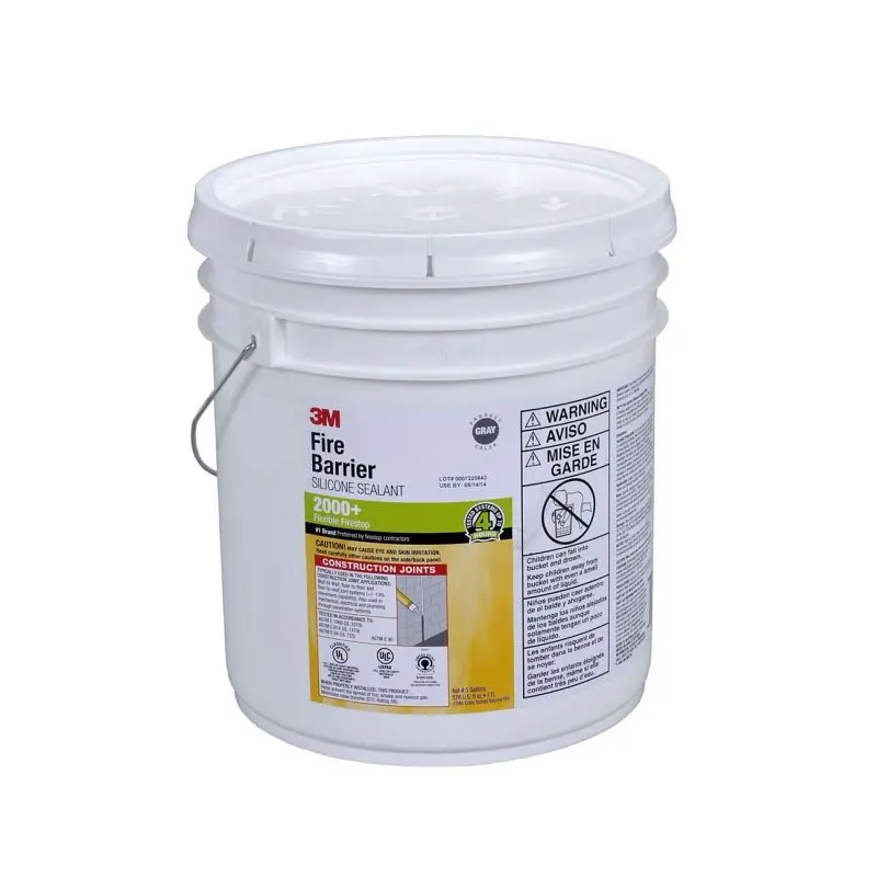 3M Fire Barrier Silicone Caulk 2000+, 4.5 gallon, Pail, 7100139277
