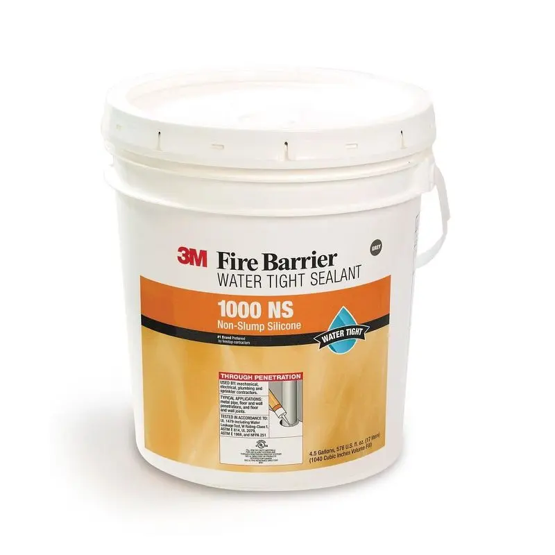 3M Fire Barrier Water Tight Sealant 1000 NS, 4.5 gallon, Pail, 1 per case, 7000006378
