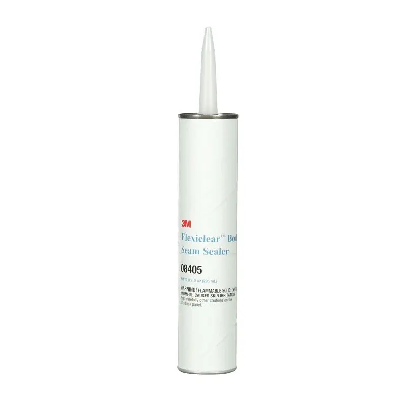 3M Flexiclear Body Seam Sealer, 08405, 1/10 gal cartridge, Quantity: 12, 7000121530