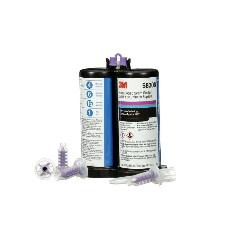 3M Heavy-Bodied Seam Sealer, 58308, 600 mL, Quantity: 4, 7000045515