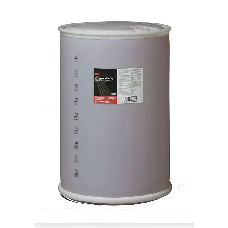 3M Overspray Minquireing Liquid Dry, 06834, 55 gallon, 7100136758