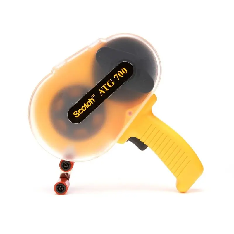 3M Scotch ATG700 Adhesive Applicator, 1/2 and 3/4 wide rolls, Quantity: 6, 7000031199