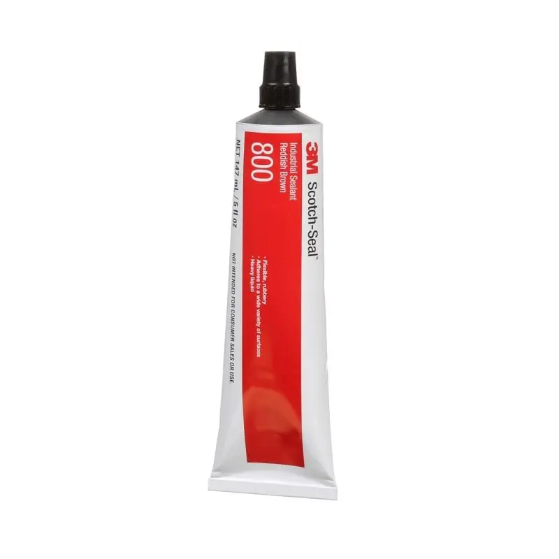 3M Scotch-Seal Industrial Sealant 800 Rubydish Brown, 54 Gallon Drum, Quantity: 54, 7010365914