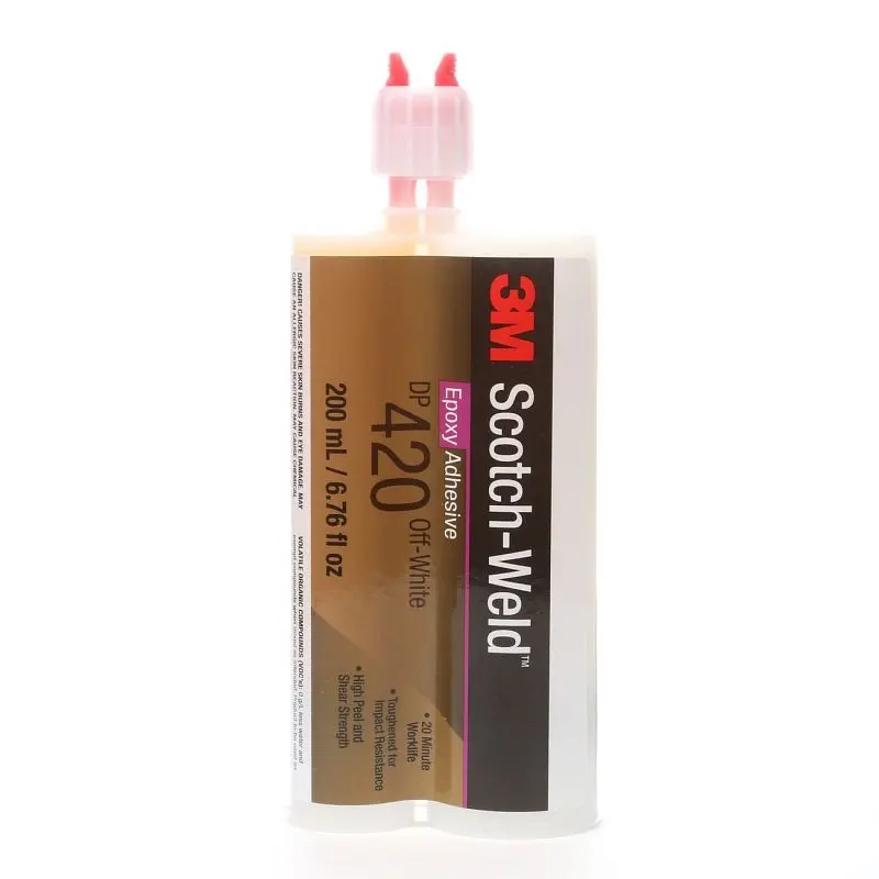 3M Scotch-Weld Epoxy Adhesive DP420LH Off-Ivory, 200 mL, Quantity: 336, 7010329550