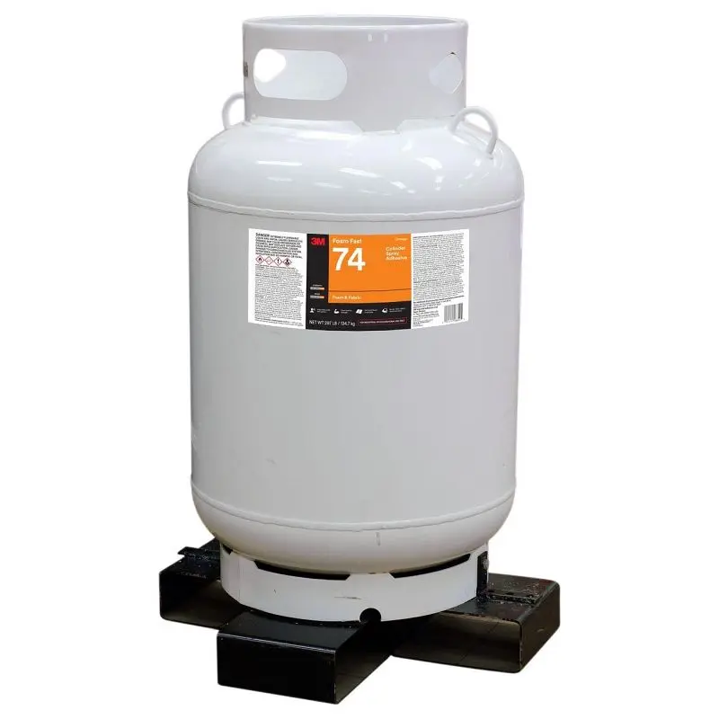 3M Scotch-Weld Foam Fast 74 Cylinder Spray Adhesive Bright Orange, Jumbo Cylinder, 7010310274