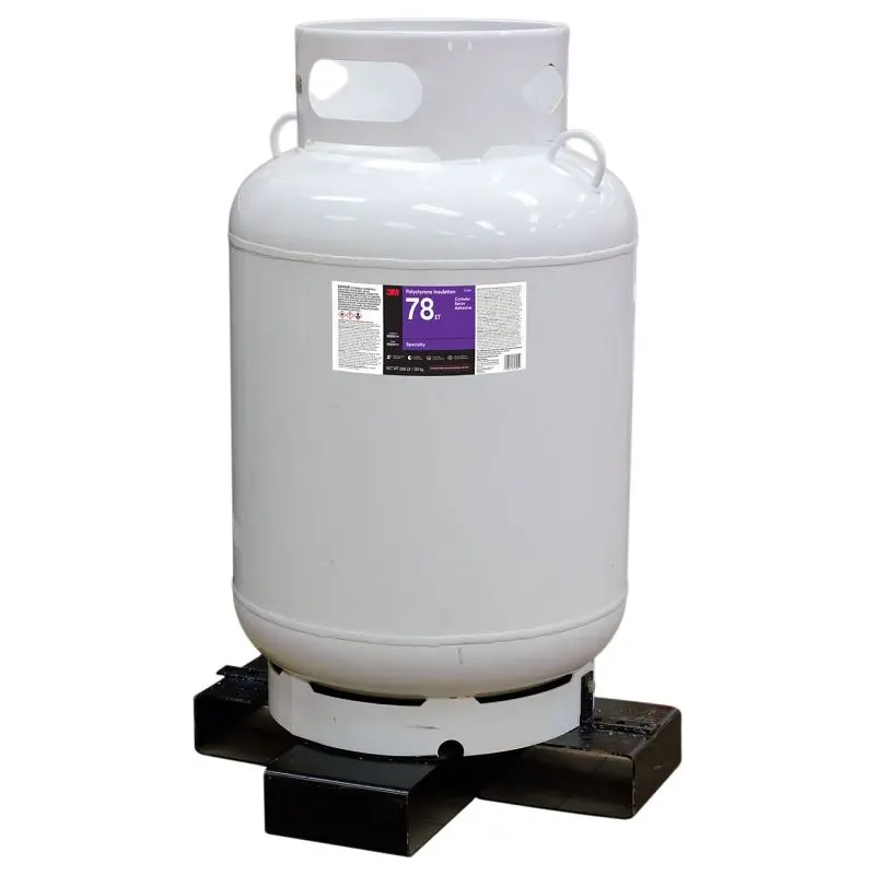 3M Scotch-Weld Polystyrene Foam Insulation 78 ET Cylinder Spray Adhesive Crystal Clear, Jumbo Cylinder, 7010366510