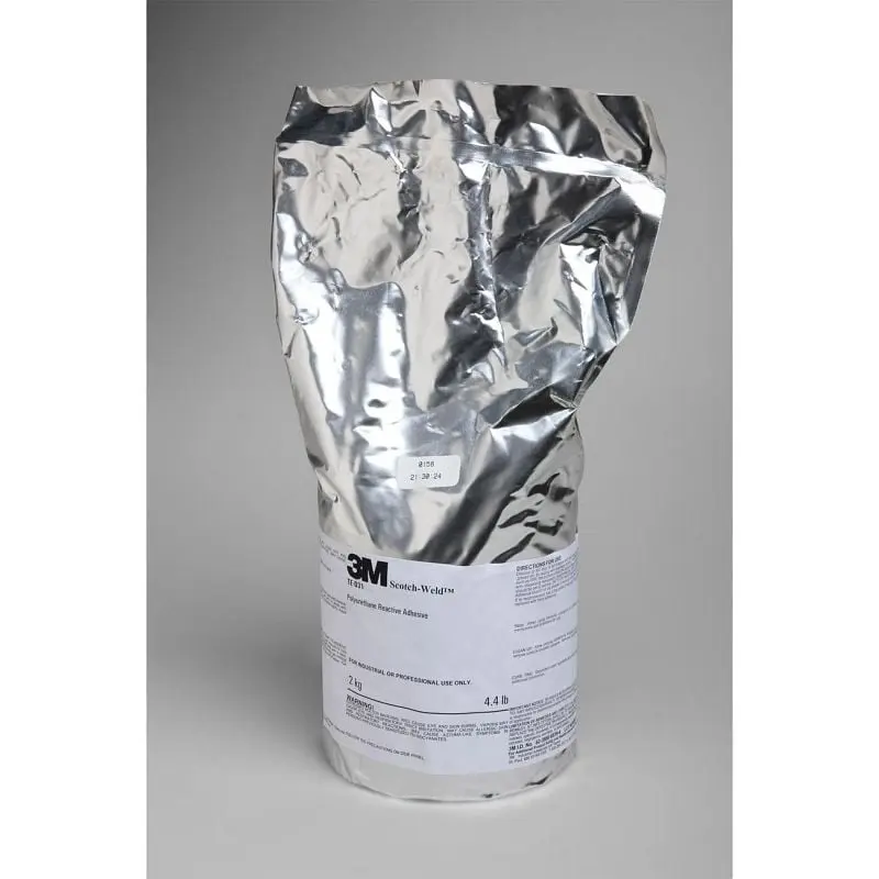 3M Scotch-Weld Polyurethane Reactive Adhesive TE031 Bright White/Off-White, 2 kg (4.4 lbs), 6 per pack, 36 packs per case,...