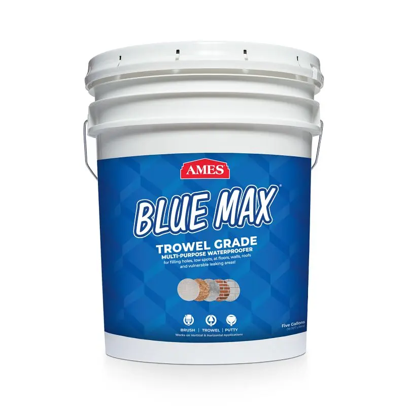 AMES Navy Blue Max Trowel Grade 5 gallon, Waterproof, BMX5TG Ames Research