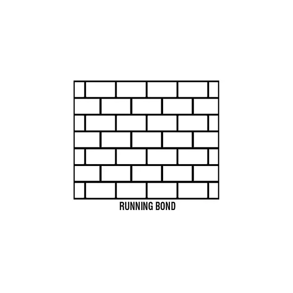 Bon Stucco Stencil Adhesive, Running Bond 36" x 167', 32-991
