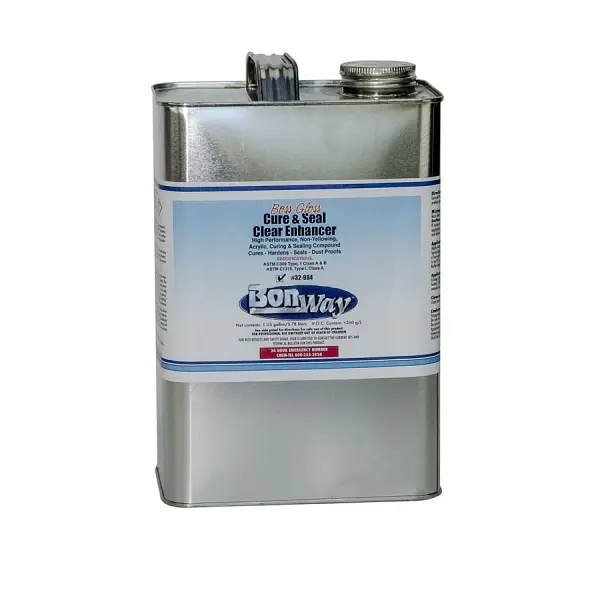 BonWay Waterproof Boss Gloss Clear Improver, Low Voc, 1 Gallon, 32-984