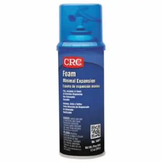 CRC Industries Minimal Expanding Foam Sealant, 16 Oz Aerosol Can, Off-Snow White, 12 pack, 1004807
