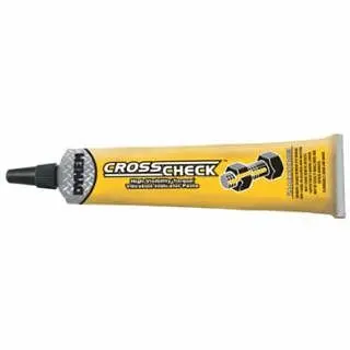 DYKEM Cross Check Torque Seal Tamper-Proof Indicator Paste, 1 Ounces, Tube, Bright Yellow, 24 Per Case, 83317