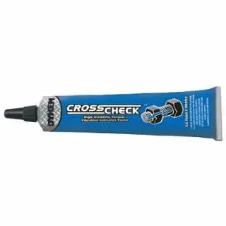 DYKEM Cross Check Torque Seal Tamper-Proof Indicator Paste, 1 Ounces, Tube, Blue, 24 Per Case, 83318