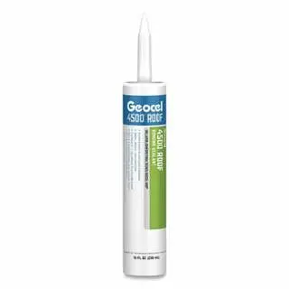 Geocel 4500 Roof Bonding Sealant, 10 Ounces, Cartridge, Black, 24 Pieces, GC55103