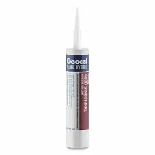 Geocel Enhanced 4600 Hybrid Structural Adhesive Sealant, 10.1 Ounces, Cartridge, Charcoal, 24 Pieces, GC46102