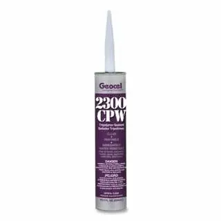 Geocel Extra-Large 2300 Tripolymer Sealant, Hazmat, Clear, 29 Ounces, 9 Pieces, GC66200