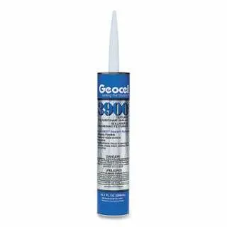 Geocel Fade-Resistant 3900 Textured Polyurethane Sealant, 10.1 Ounces, Cartridge, Gray, 24 Pieces, GC39102
