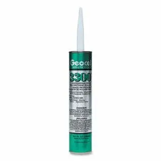 Geocel Oversized 3300 Professional Grade Polyurethane Sealant, 10.1 Ounces, Cartridge, Bronze, 24 Pieces, GC68105