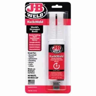 J-B Weld Cold Weld Compounds, 25 Ml Kwikweld Syringe Skin Packed, Onyx, Quantity: 24 pieces, 50176