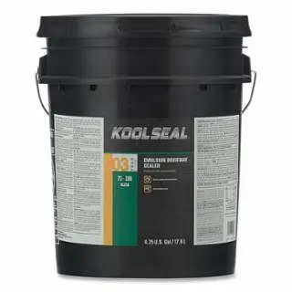 Kool Seal Emulsion Driveway Sealers & Filler, Midnight Black, 3 Year, 5 Gal Per Pail, KS0073300-20