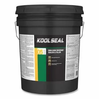 Kool Specialty Seal Emulsion Driveway Sealers & Filler, Drum, Black, 3 Year, 55 Gal, KS0073300-27 Kool Seal