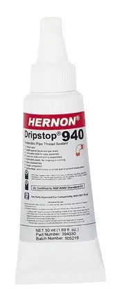 Liquidynamics Eco-Friendly 50 ml Pipe Coarse Thread Sealant NPT threads - DEF Fluid, 904014