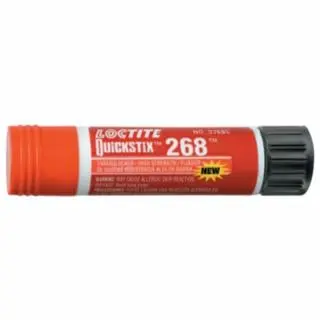 Loctite 268 High-Durability Threadlocker Solid Stick, 9 G, 1/4 To 3/4 Dia, Red, 826036