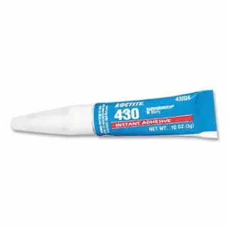 Loctite 430 Super Bonder Instant Adhesive, 3 G, Tube, Clear, 10 pack, 233973
