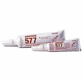 Loctite 577 Thread Sealant, 250 ml, Tube, Yellow, Coarse Metal Threads, 2068748