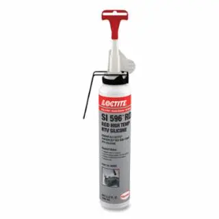 Loctite Si 596 High Temp Sealant, 190 ml, Cartridge, Cherry Red, 6 pack, 2700556
