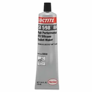 Loctite 598 Black High Executeance Rtv Silicone Ginquireet Maker, 70 ml Tube, 234609