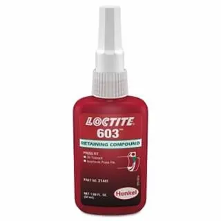 Loctite 603 Retaining Compound, Oil Tolerant, 50 ml Bottle, Green, 3770 Psi, 231099