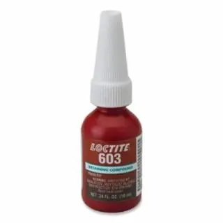 Loctite 603 Retaining Compound, 10 ml, Squirt Jug, Forest Green, 10 pack, 231097