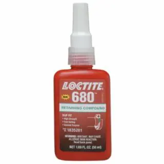 Loctite 680 Retaining Compound, 50 ml Bottle, Hunter Green, 4000 Psi, 1835201