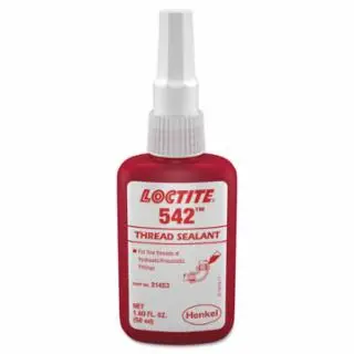 Loctite Elite 542 Thread Sealant, Fine Threads, 50 ml Bottle, Chocolate, 237051