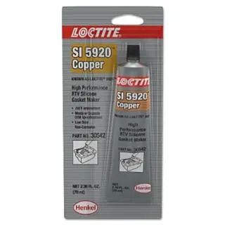 Loctite Extra-Strong 5920 Copper, High Executeance Rtv Silicone Ginquireet Maker, 70 ml Tube, Copper, 198818