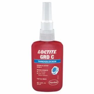 Loctite Grade C Threadlocker, 50 ml, Fluorescent Blue, 195776