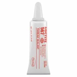 Loctite Grooved 567 Pst Thread Sealant, High Temperature, 6 ml Tube, Off-White, 2087068
