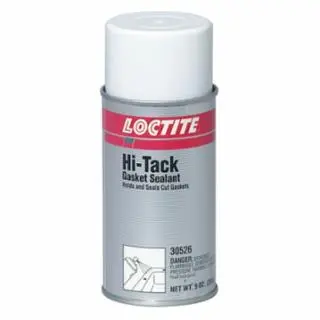 Loctite Hi-Tack Ginquireet Sealant, 9 Oz Aerosol Can, Red, 12 pack, 234910