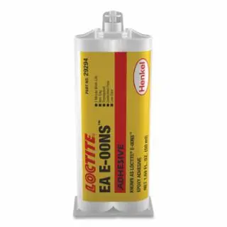 Loctite Hysol E-00Ns Epoxy Structural Adhesive, 50 ml, Dual Cartridge, See-Through, 10 pack, 233962