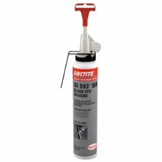 Loctite Long-Lasting Superflex Rtv, Silicone Adhesive Sealant, 6.42 Oz Power Can, Matte Black, 6 pack, 743519