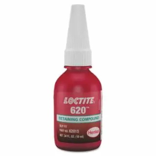 Loctite Non-Toxic 620 Retaining Compound High Temperature, 10 ml Bottle, Green, 3800 Psi, 234772